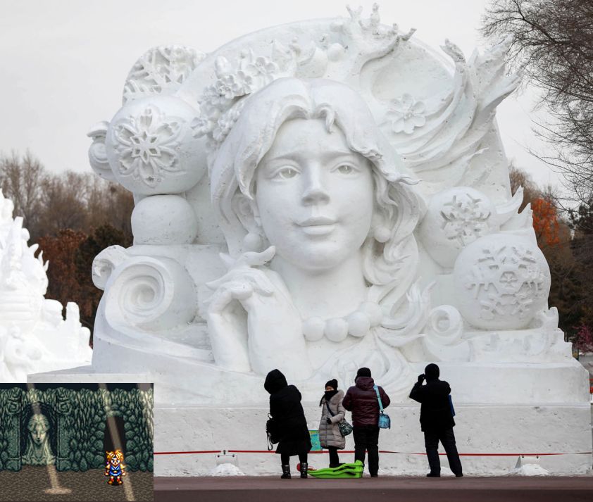 Harbin & Statue Séraphin