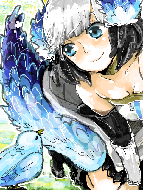 Odin Sphere : Gwendolyn & son oiseau