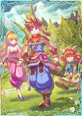 Echoes of Mana gems artwork Secret of Mana