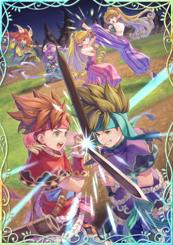 Echoes of Mana gems artwork Secret of Mana