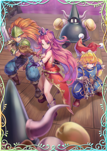 Echoes of Mana gems artwork Trials of Mana