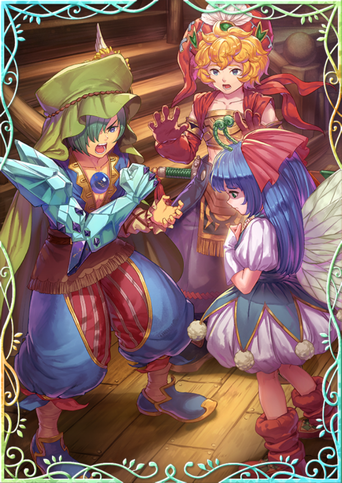 Echoes of Mana gems artwork Legend of Mana