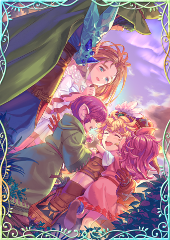 Echoes of Mana gems artwork Legend of Mana