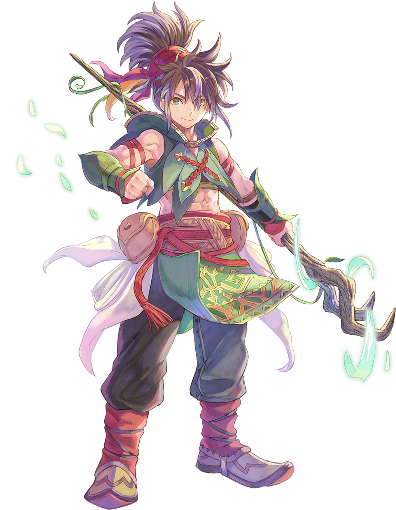 Protagoniste masculin de Echoes of Mana