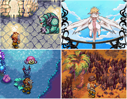 Children of Mana écrans