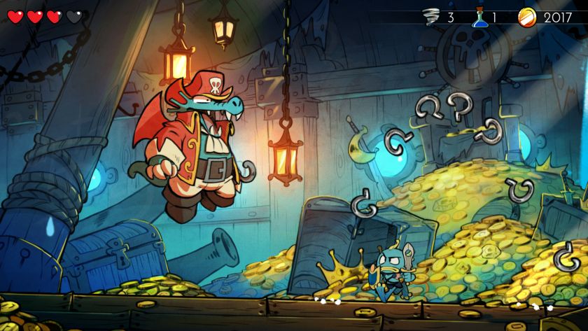 Dragon's Trap remake jeu