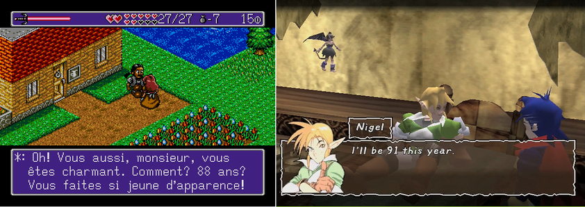 Landstalker âge de Lyle