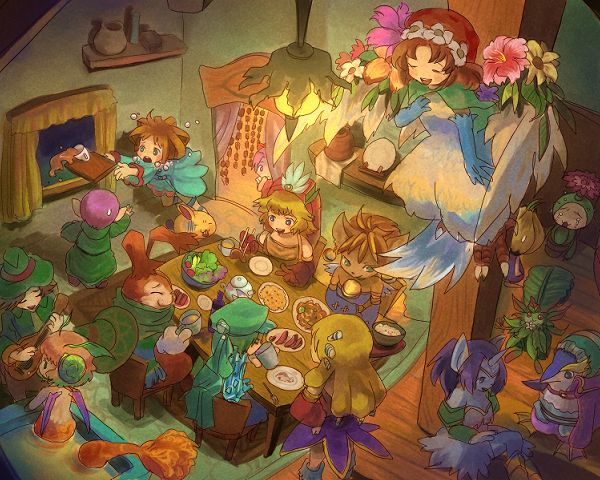 Legend of Mana Fan Artwork