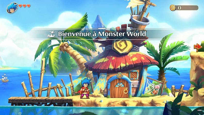 Monster Boy et le Royaume Maudit jeu