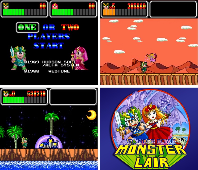 Wonder Boy 3 Monster Lair