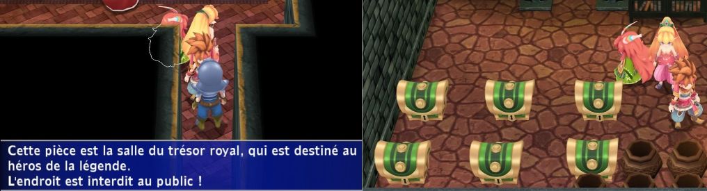 Secret of Mana garde trésors