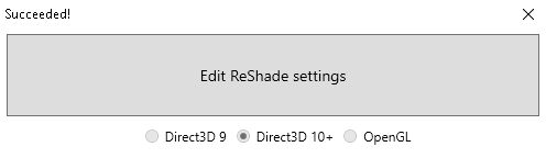 ReShade installation écran 11